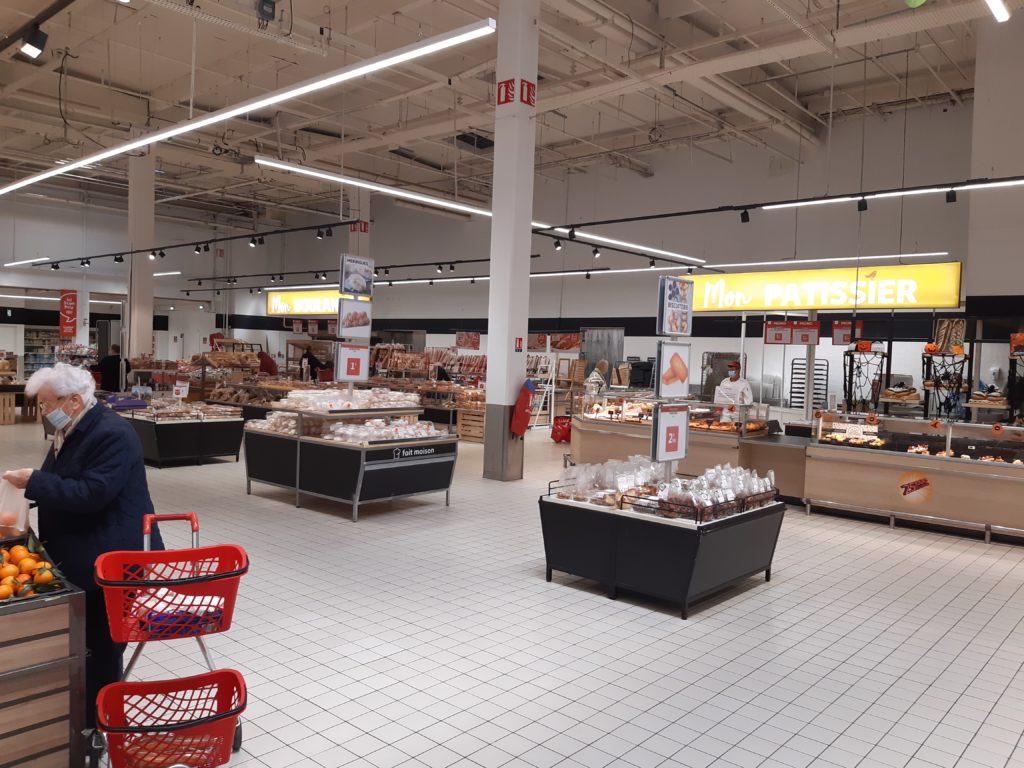 Remodeling du supermarché Auchan Le Havre