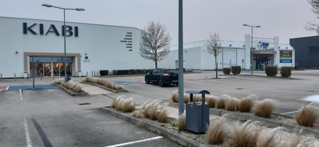 Façade du magasin Kiabi Quétigny