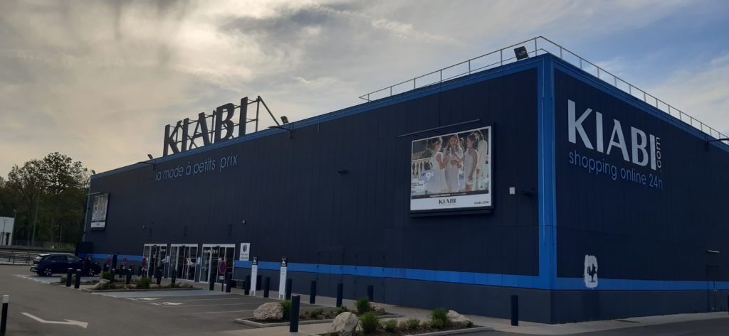 Façade du magasin Kiabi Orléans