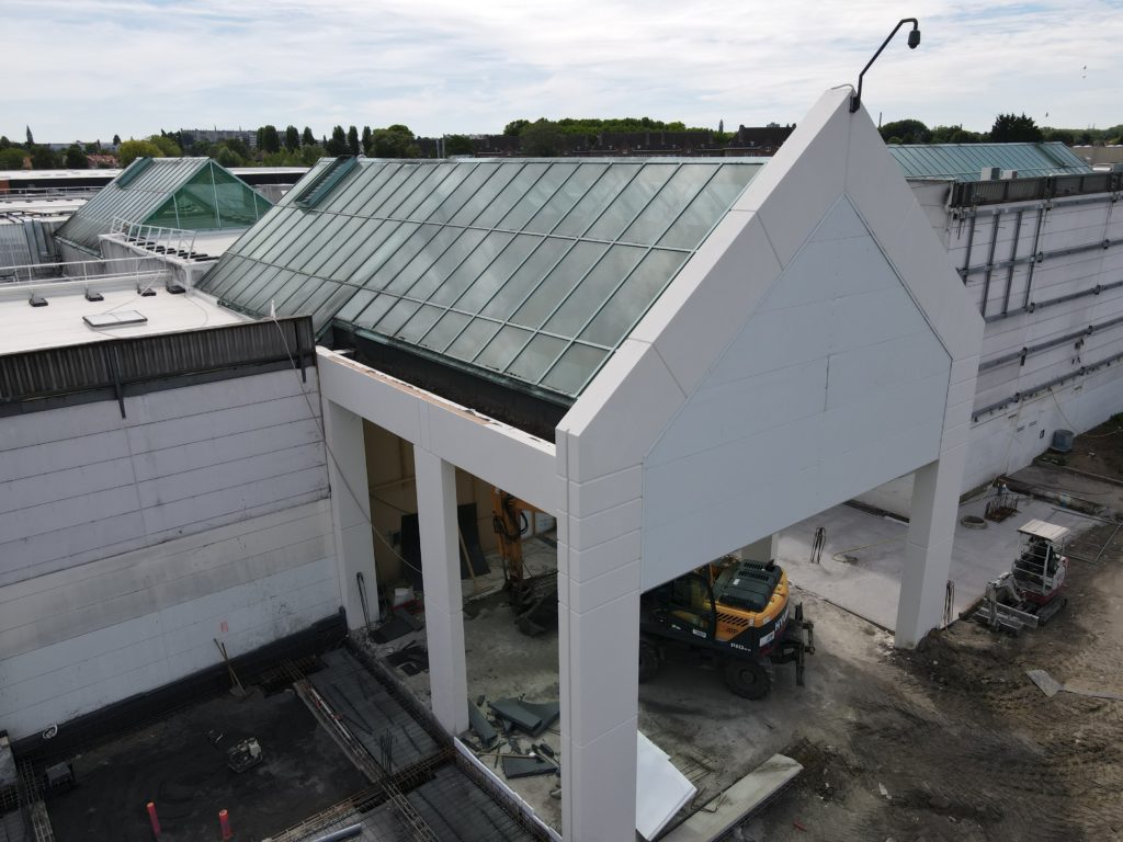 Prise de vue drone Auchan Roncq Promenade des Flandres