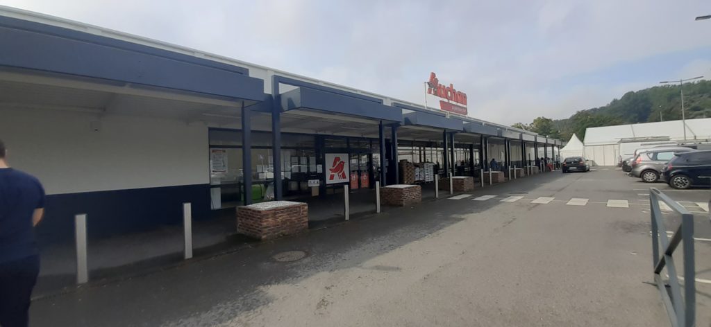 Remodeling du supermarché Auchan Breuil-Le-Vert