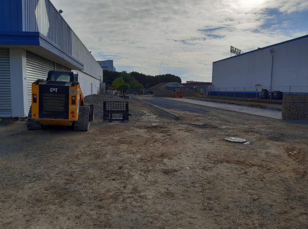 Construction d'un retail park Etixia Maurepas