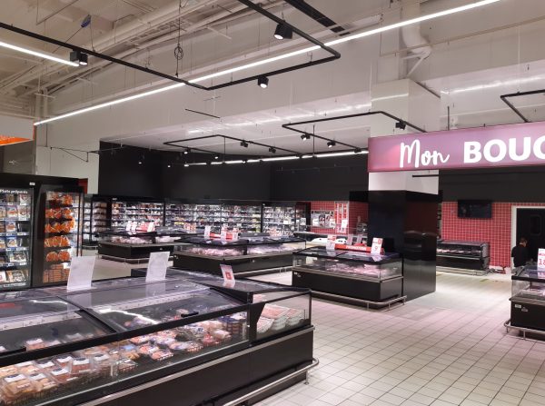 Remodeling de l'hypermarché Auchan Saint Quentin