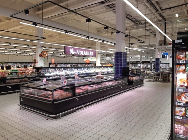 Remodeling de l'hypermarché Auchan Saint Quentin