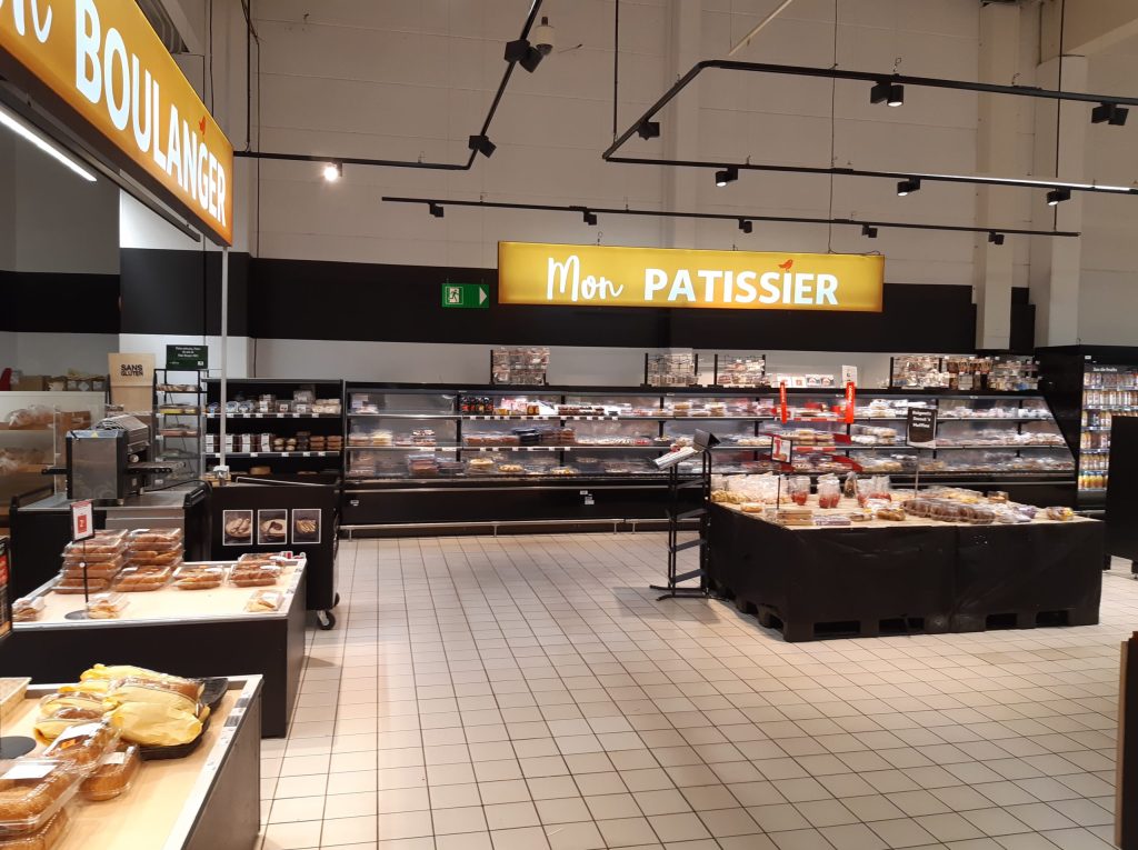 Remodeling de l'hypermarché Auchan Saint Quentin