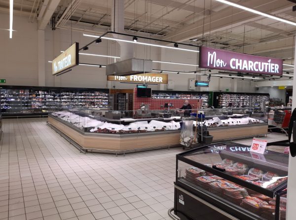 Remodeling de l'hypermarché Auchan Saint Quentin