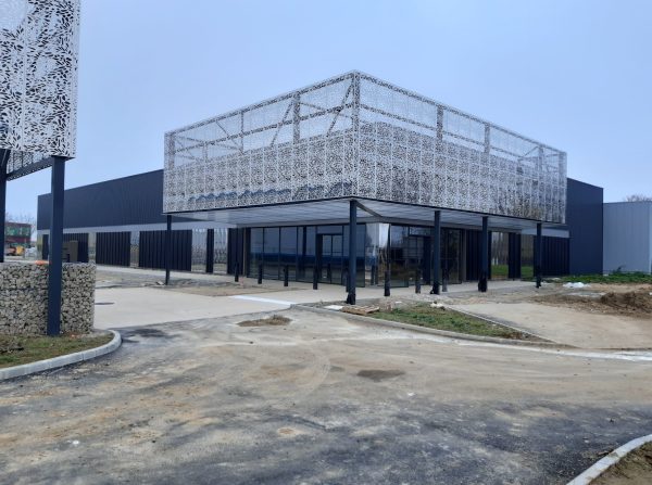 Construction d'un retail park Etixia Maurepas