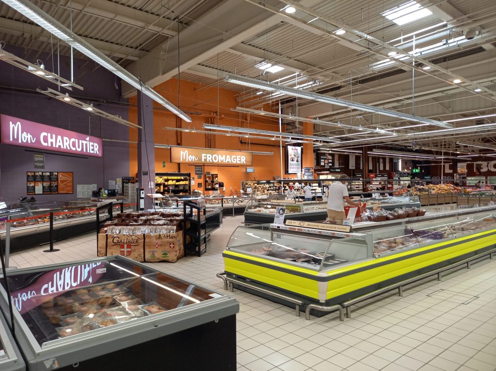 Remodeling du supermarché Auchan Dury