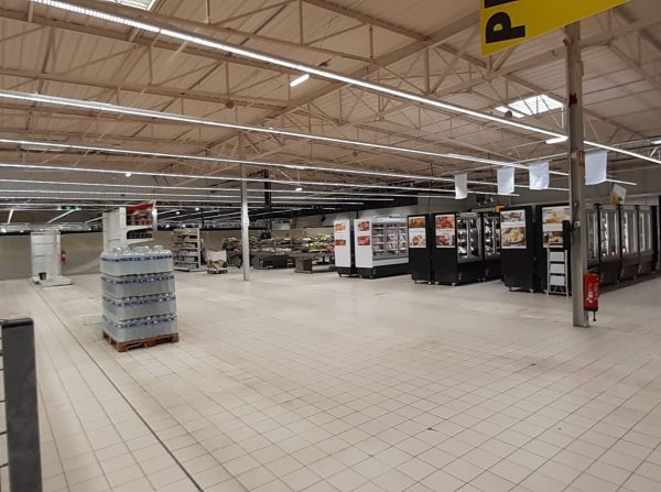 Remodeling du supermarché Auchan Breuil-Le-Vert