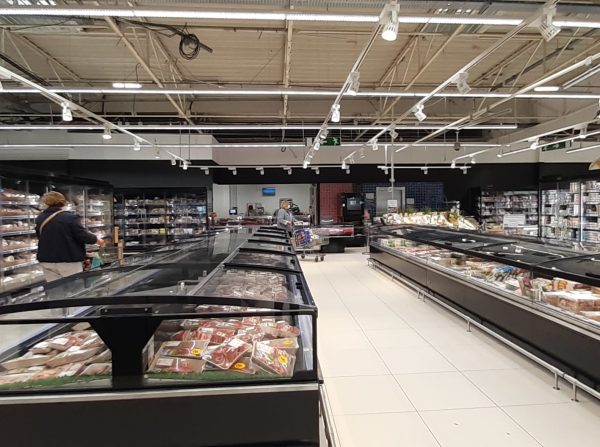 Remodeling du supermarché Auchan Breuil-Le-Vert