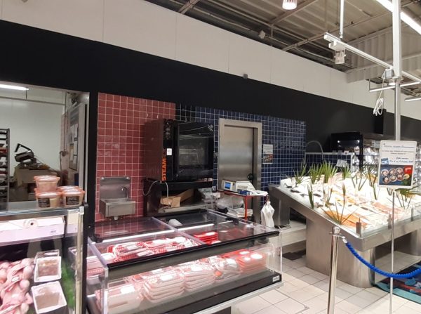 Remodeling du supermarché Auchan Breuil-Le-Vert