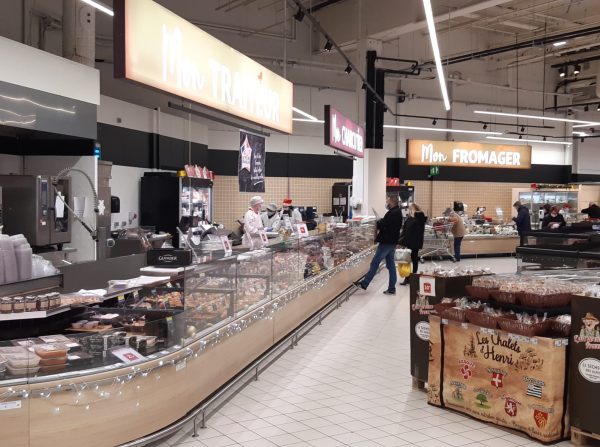 Remodeling du supermarché Auchan Dury