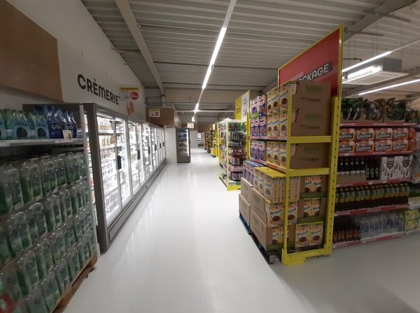 Création du magasin Supeco Roncq