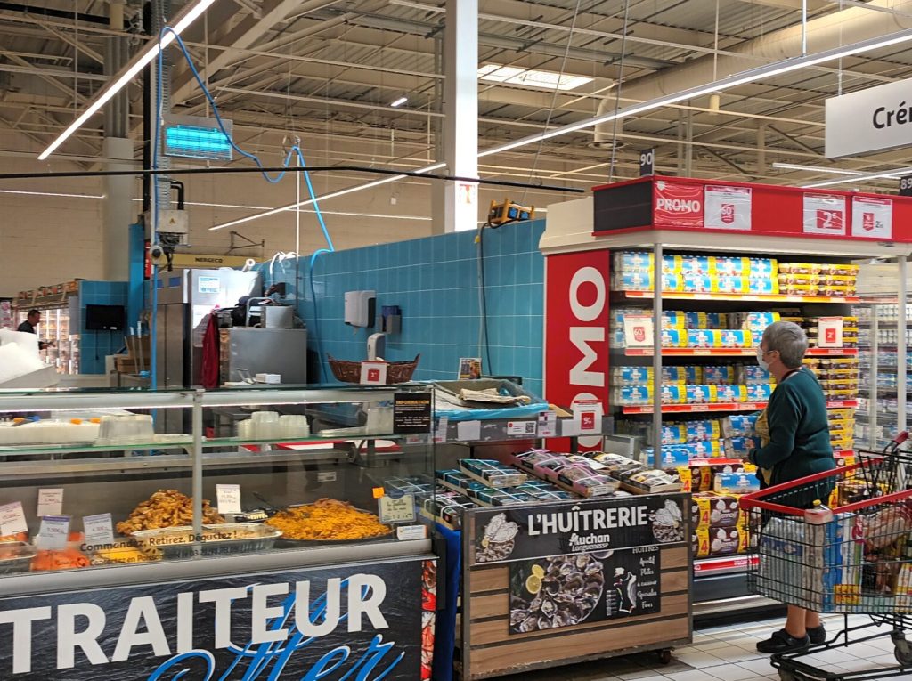 Remodeling du supermarché Auchan Saint Omer