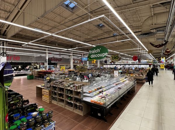 Réaménagement du magasin Cora Creil